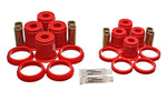 Energy Suspension 93-98 Jeep Grand Cherokee Red Rear Control Arm Bushings-Must reuse OEM Outer Shell