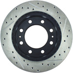 StopTech 00-08 Chevy Avalanche Slotted & Drilled Right Front Rotor