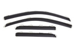 AVS 15-18 Chevy Silverado 2500 Ext. Cab Ventvisor Front & Rear Window Deflectors 4pc - Smoke