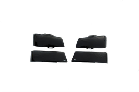 AVS 03-06 Chevy Avalanche 1500 (w/o Hardware) Headlight Covers - Black