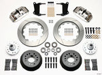 Wilwood Narrow Superlite 6R Front Hub Kit 14.00in Polished 67-69 Camaro 64-72 Nova Chevelle