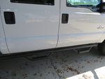 RBP RX-7 Step Bars 99-16 F250/350/450/550 Super Duty Crew Cab 6.75ft. Box - Black