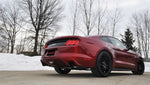 Corsa 2015 Ford Mustang GT 5.0 3in Axle Back Exhaust, Black Dual 4.5in Tip *Sport*