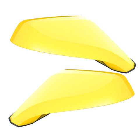 Oracle 10-15 Chevy Camaro Concept Side Mirrors - Ghosted - Dual Intensity - Lemon Peel Yellow (G7D)