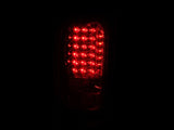 ANZO 1994-2001 Dodge Ram LED Taillights Red/Clear