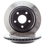 Alcon 2007+ Jeep JK-JL 330x22mm Rotors 4-Piston Red Calipers Rear Brake Kit (Includes Brake Lines)