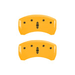 MGP 4 Caliper Covers Engraved Front Lincoln Rear Star Logo Yellow Finish Black Char 2005 Lincoln LS