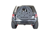 DV8 Offroad 07-18 Jeep Wrangler JK Rear Bumper w/ Lights Works w/ TC-6 Full Length