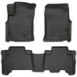 Husky Liners 10-12 Toyota 4Runner/Lexus GX460 WeatherBeater Combo Black Floor Liners