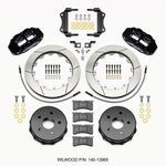 Wilwood Narrow Superlite 4R Rear Kit 12.88in 2007-up Jeep JK w/Lines