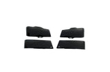 AVS 03-06 Chevy Avalanche 1500 (w/o Hardware) Headlight Covers - Black