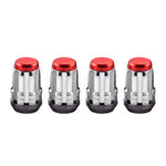 McGard SplineDrive Lug Nut (Cone Seat) M12X1.5 / 1.24in. Length (4-Pack) - Red Cap (Req. Tool)