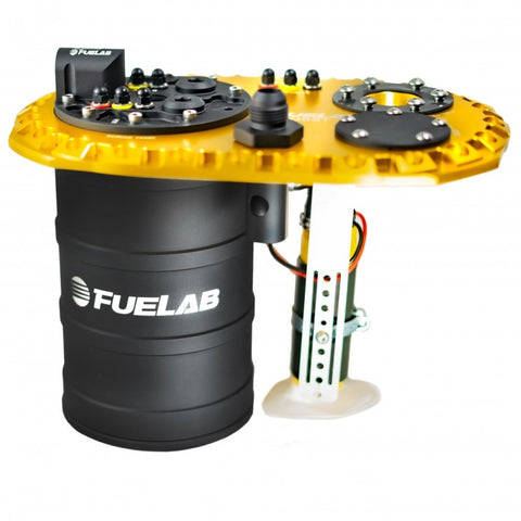 Fuelab Quick Service Surge Tank w/No Lift Pump & No Surge Pump - Gold