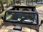 Rampage 18-21 Jeep Wrangler (JL) Unlimited Frameless TrailView Fastback Soft Top Kit - Black Diamond