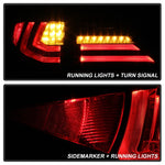 Spyder Lexus RX350 2010-2012 LED Tail Lights - Red Clear ALT-YD-LRX35010-LED-RC