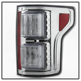 Spyder 18-19 Ford F-150 (w/Blind Spot Sensor) LED Tail Lights - Chrome (ALT-YD-FF15018-LED-C)