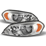 Xtune Chevy Impala 06-13 Monte Carlo 06-07 Crystal Headlights Chrome HD-JH-CIM06-AM-C