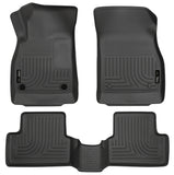 Husky Liners 11-12 Chevrolet Cruze WeatherBeater Combo Black Floor Liners