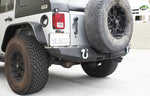 DV8 Offroad 07-18 Jeep Wrangler JK Steel Full Length Rear Bumper