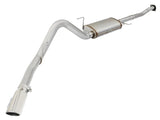 aFe MACHForce XP SS Exhaust 3in to 3.5in Cat-Back w/ Polished Tip 15 Ford F-150 EcoBoost V6 2.7/3.5L