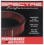 Spectre 87-89 Mercury Grand Marquis 5.8L V8 CARB Replacement Round Air Filter
