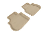3D MAXpider 2003-2008 Infiniti FX35/45 Kagu 2nd Row Floormats - Tan