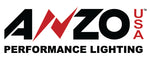 ANZO Projector Headlights With Halo Chrome 97-04 Dodge Dakota