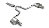 Corsa 05-10 Dodge Charger No Towing Hitch SRT-8 6.1L V8 Polished Xtreme Cat-Back Exhaust