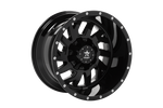 RBP 65R Glock 20x12 6x135 BP / 4.75 BS -44mm Offset 87mm CB (Hub Centric) Gloss Black Wheel