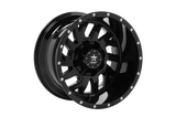 RBP 65R Glock 20x12 6x135 BP / 4.75 BS -44mm Offset 87mm CB (Hub Centric) Gloss Black Wheel