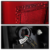 Spyder 16-17 Toyota Tacoma LED Tail Lights - Red Clear (ALT-YD-TT16-LED-RC)