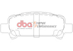 DBA 02-03 Subaru WRX XP650 Rear Brake Pads