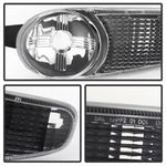 Xtune GMC Sierra Denali 00-06 Bumper Lights Black CBL-GD00-BK