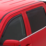 AVS 15-18 GMC Yukon XL Ventvisor In-Channel Front & Rear Window Deflectors 4pc - Smoke