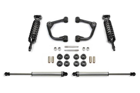 Fabtech 09-13 Ford F150 4WD 2in Uniball UCA System w/DL 2.5 Coilovers & Rear DL Shocks