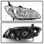 xTune 04-05 Honda Civic (Excl Hatchback/Si) OEM Style Headlights - Chrome (HD-JH-HC04-4D-AM-C)