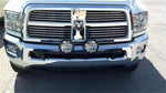 N-Fab Light Bar 10-17 Dodge Ram 2500/3500 - Gloss Black - Light Tabs