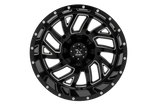 RBP 65R Glock 22x12 5x127/139.7 BP / 4.75 BS -44mm Offset 78mm CB Gloss Black Machined Grooves Wheel