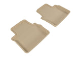 3D MAXpider 2014-2019 Cadillac CTS Kagu 2nd Row Floormats - Tan