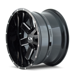 ION Type 141 20x10 / 5x127 BP / -19mm Offset / 87mm Hub Gloss Black Milled Wheel