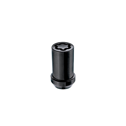 McGard Wheel Lock Nut Set - 4pk. (Tuner / Cone Seat) M14X1.5 / 22mm Hex / 1.648in. Length - Black