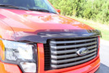 Lund 07-17 Jeep Wrangler Interceptor Hood Shield - Smoke