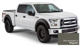 Bushwacker 16-17 Ford F-150 Styleside Pocket Style Flares 4pc 78.9/67.1/97.6in Bed - Magnetic