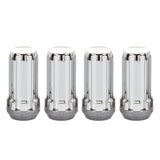 McGard SplineDrive Lug Nut (Cone Seat) M14X1.5 / 1.935in. Length (4-Pack) - Chrome (Req. Tool)