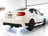 AWE Tuning Subaru 15+ WRX VA Sedan Touring Edition Exhaust - Diamond Black Tips (102mm)