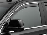 WeatherTech 2020+ Ford Explorer Front Side Window Deflectors - Dark Smoke