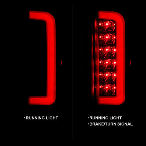 ANZO 1987-1996 Ford F-150 LED Taillights (Pair)