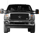 RBP RX-5 Halo Series Studded Frame 1pc. Grille 11-16 Ford Super Duty F250/F350 - Black