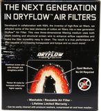 AEM DryFlow Air Filter Kit 3in. x 5in. - 7/16in. Hole (SPECIAL ORDER)