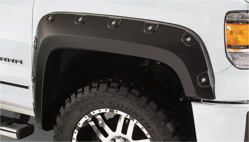Bushwacker Fender Flares BOSS Pocket Style 4 Pc for 07-13 Sierra 1500